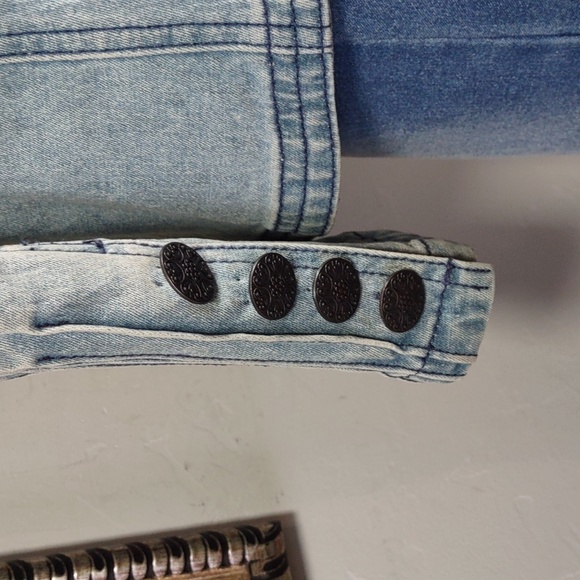 DG2 by Diane Gilman Embellished Denim Jacket - Picture 5 of 13